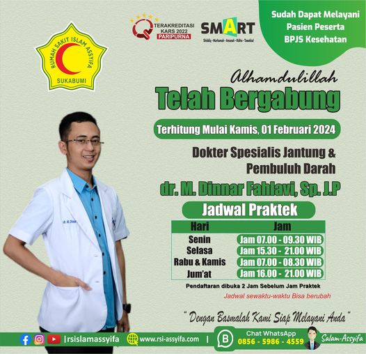 Telah Bergabung Dokter Spesialis Jantung