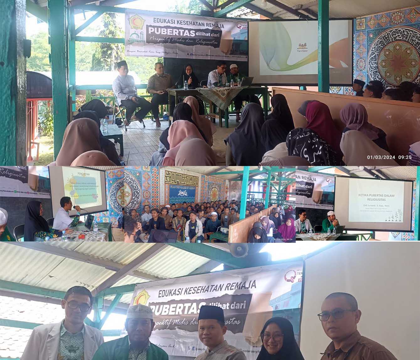 Edukasi Kesehatan Remaja PUBERTAS pada Pesantren LEMKA