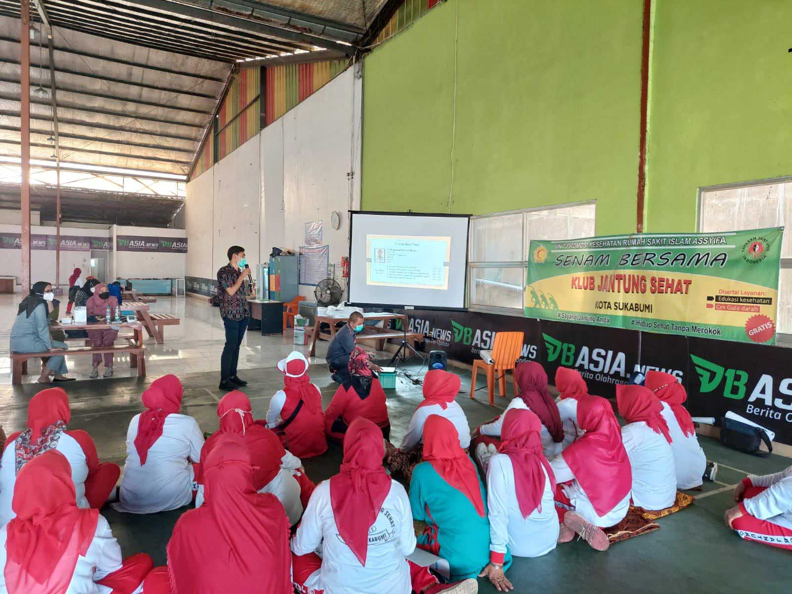 Edukasi bersama Komunitas Jantung Sehat Sukabumi