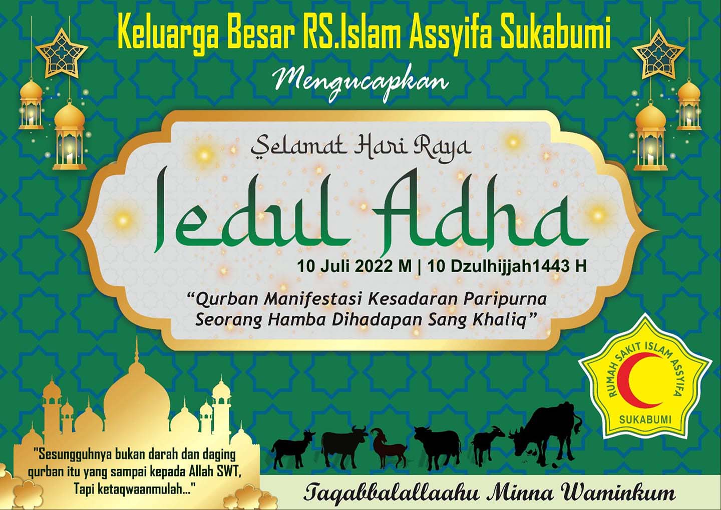 Selamat Hari Raya Idul Adha 1443 H
