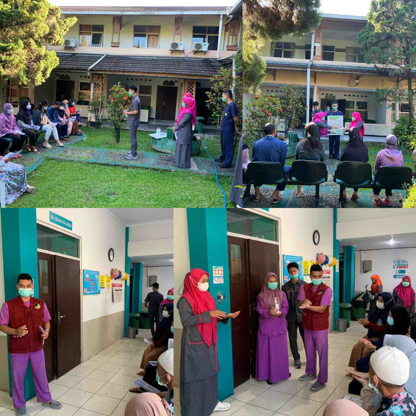 Edukasi Hand Hygiene serentak di area rawat inap