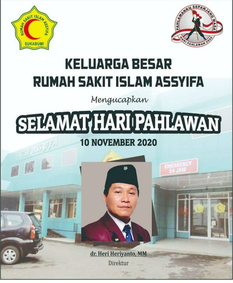 RSI ASSYIFA Mengucapkan Selamat hari pahlawan