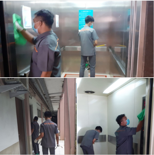 kegiatan rutin Desinfeksi Area RSI ASSYIFA