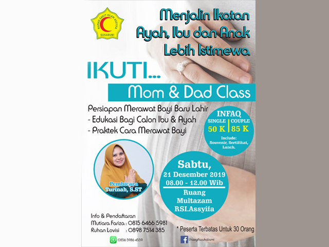 MOM and DAD CLASS